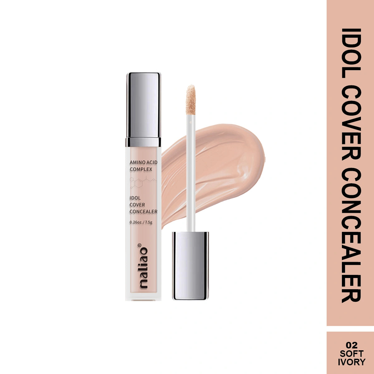 Maliao Amino Acid Complex Idol Cover Concealer - Flawless Coverage